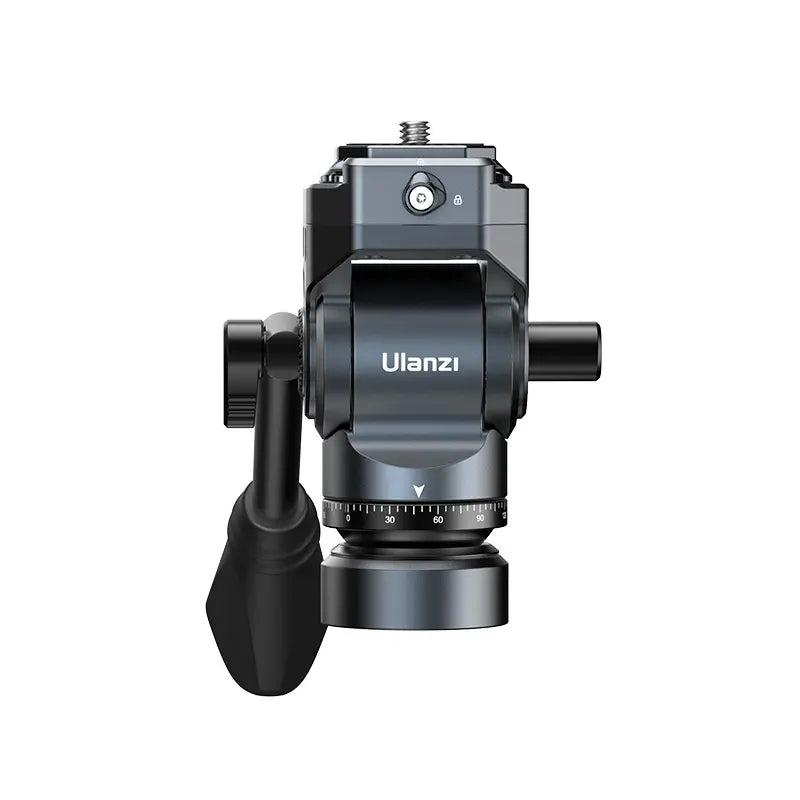 Ulanzi F38 Quick Release Fluid Video Head Tripod Mount for DSLR Cameras - Perfect for Vlogging, Photography, and Smooth Panning Shots