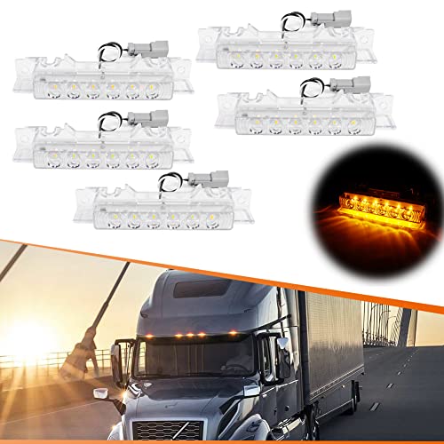 Clear Lens Amber LED