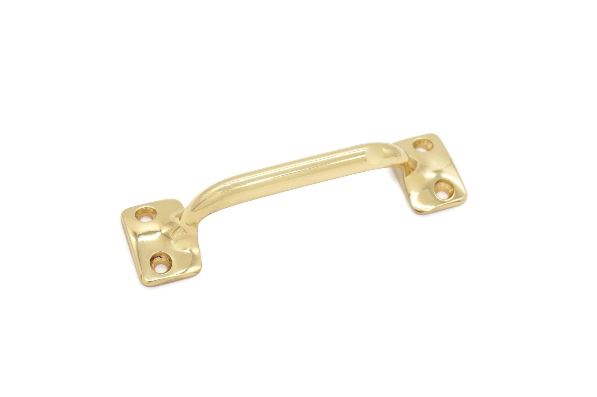 Vintage Brass Drawer Pull - Antique Cabinet Handle for Furniture, Boats & Windows