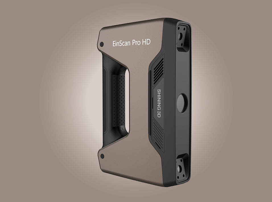 Einscan Pro HD 3D Scanner - High Precision Handheld & Desktop 3D Scanning for Professionals, Hobbyists & Makers - Perfect for 3D Printing, Reverse Engineering, Product Design & Digital Archiving