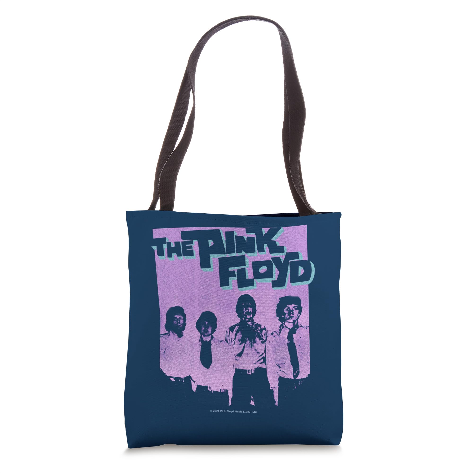 Pink Floyd Themed Canvas Tote Bag - Stylish & Durable for Shopping, Beach, and Everyday Use