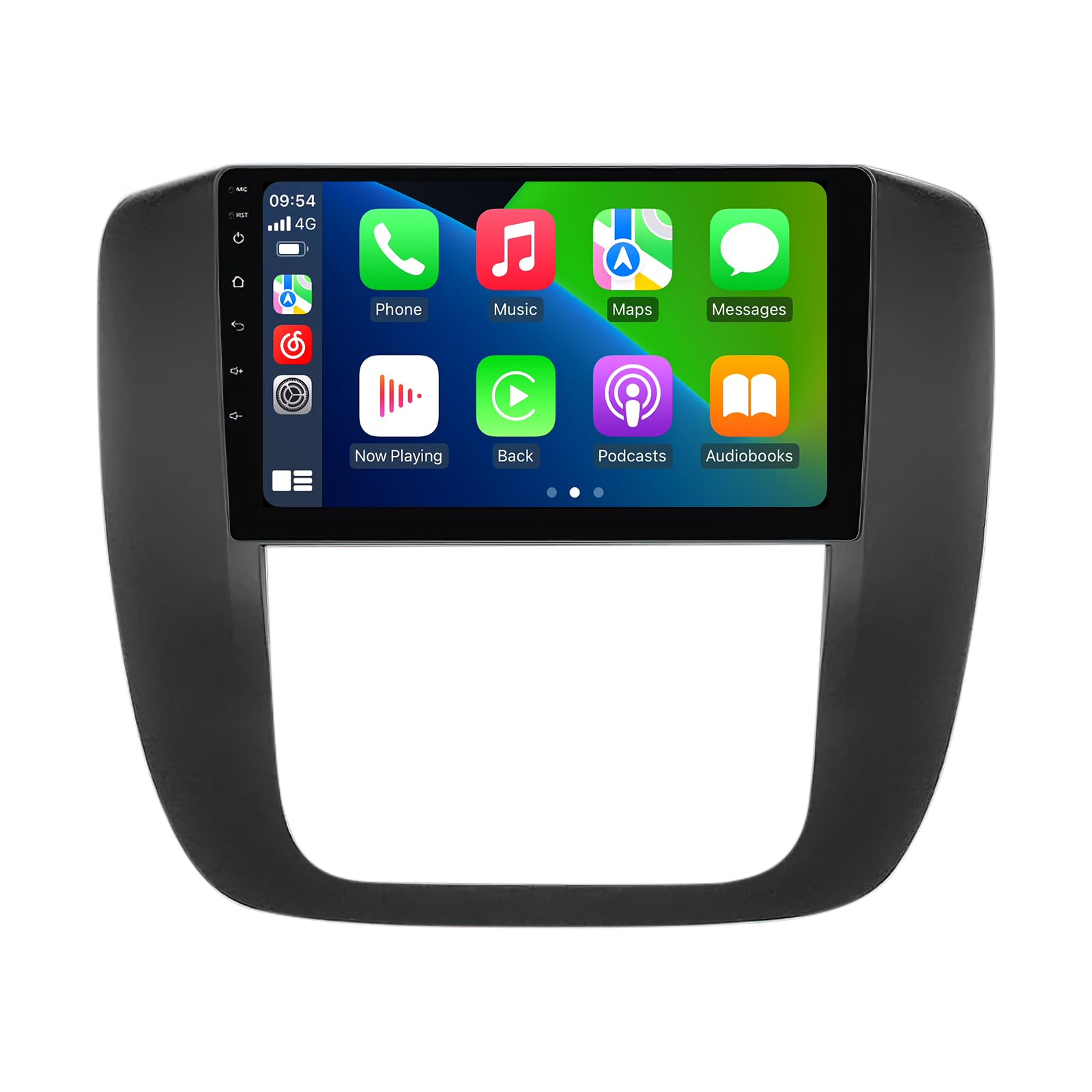 2007-2012 GMC Yukon Chevrolet Silverado Tahoe Suburban Android 12 Car Stereo - 8-Core 1280x720 IPS Touchscreen with GPS, Apple CarPlay & Android Auto | Seamless Upgrade Dash Kit (Black) | Perfect for Road Trips, Commuting & Hands-Free Navigation