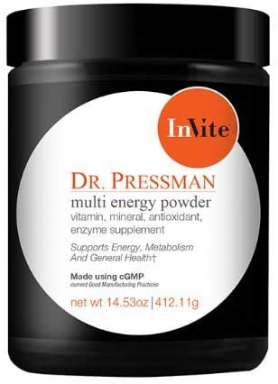 InVite Health Multi Energy Powder - Natural Energy Booster for Metabolism & Overall Wellness, 14.53 oz (Pack of 3) | Great for Busy Professionals, Athletes & Daily Energy Support