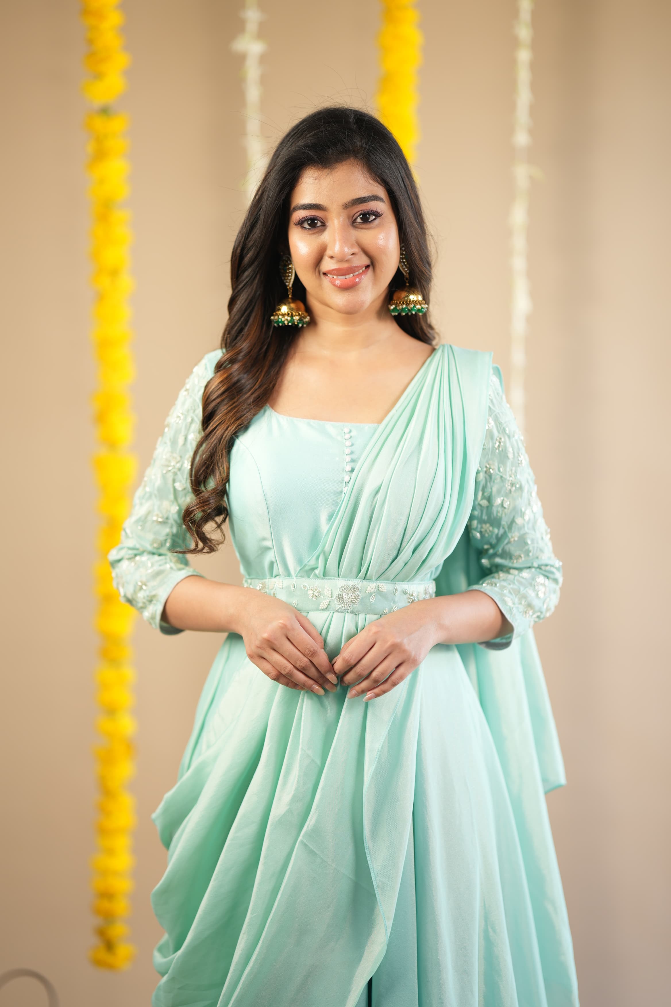 DD603 Surabi Designer Drape Wear - Elegant Women's Fashion for Parties, Weddings & Special Occasions