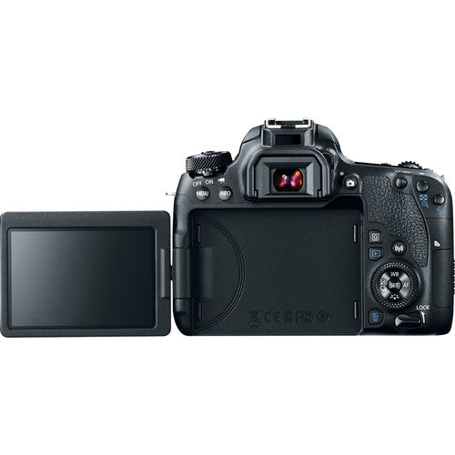 Canon EOS 77D 24.2MP DSLR Camera with Wi-Fi & Bluetooth | 2x 32GB Class 10 SD Cards | Bundle for Photography, Travel & Vlogging | Professional Digital SLR Camera Body