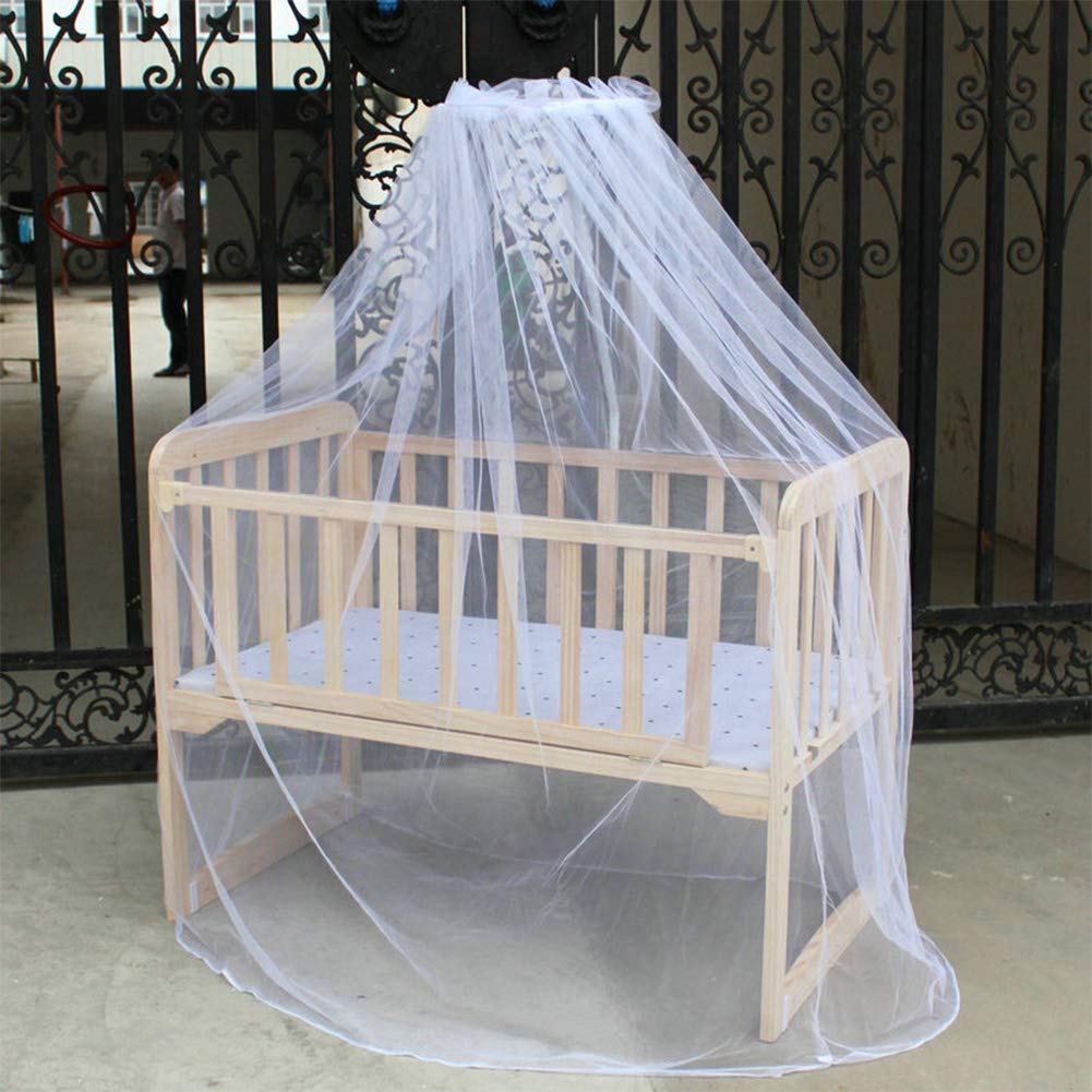 **Baby Crib Tent with Safety Canopy Netting - 1.6x4.2m Dustproof Mesh Cover for Infant Protection - Perfect for Nursery, Travel & Outdoor Use**
