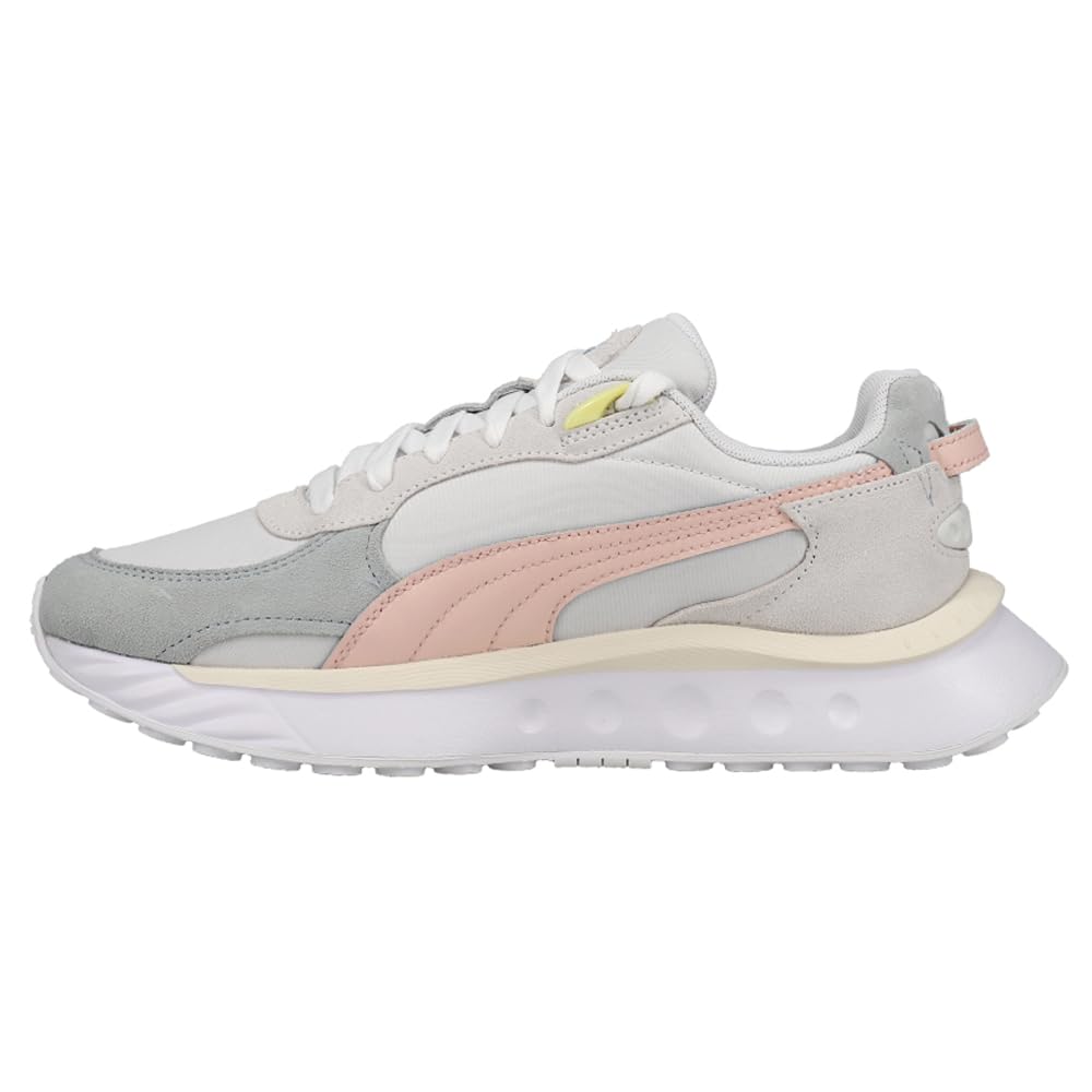 PUMA Women's Wild Rider Rollin' Sneakers - Lightweight Running Shoes for Women, Fashionable Walking Shoes with Cushioning - Perfect for Gym, Jogging & Casual Wear