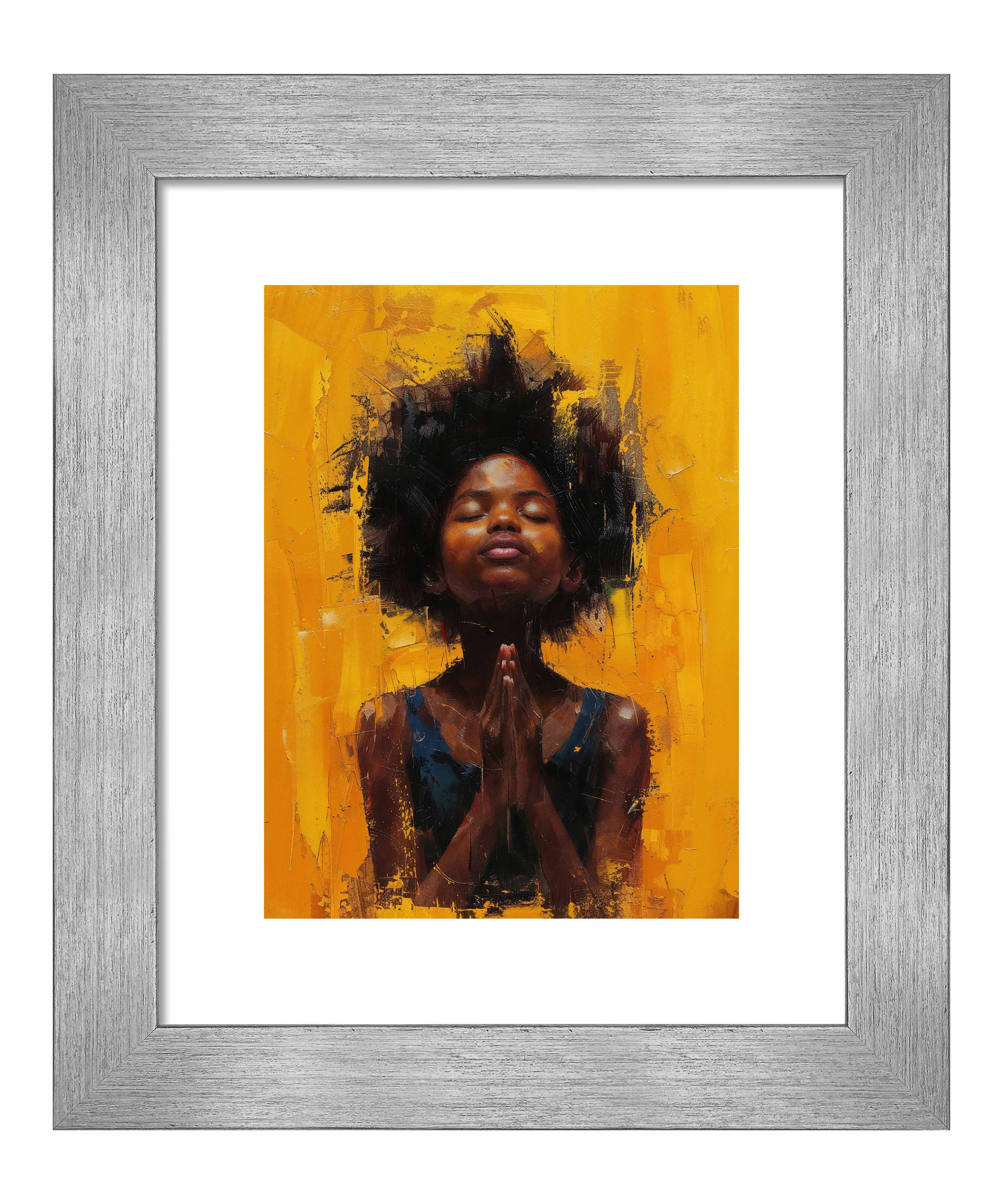 Devotional Art Prints with Candlelight - Perfect for Home Decor, Meditation Spaces & Spiritual Gifts