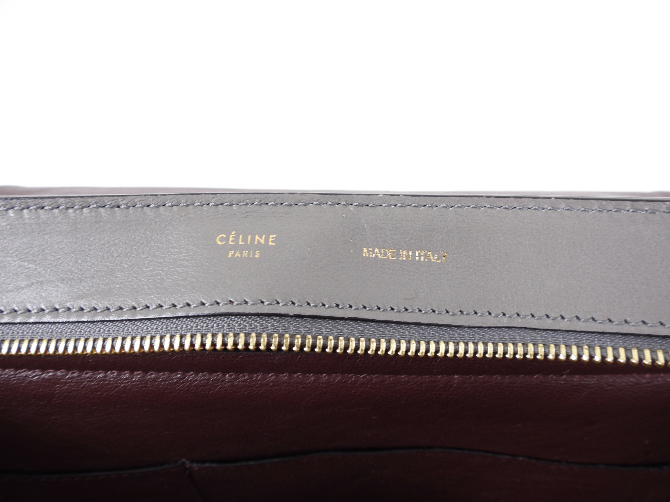 Celine Trapeze Medium Shoulder Bag in Taupe - Genuine Leather & Suede Crossbody Purse for Women | Perfect for Work, Travel & Everyday Use