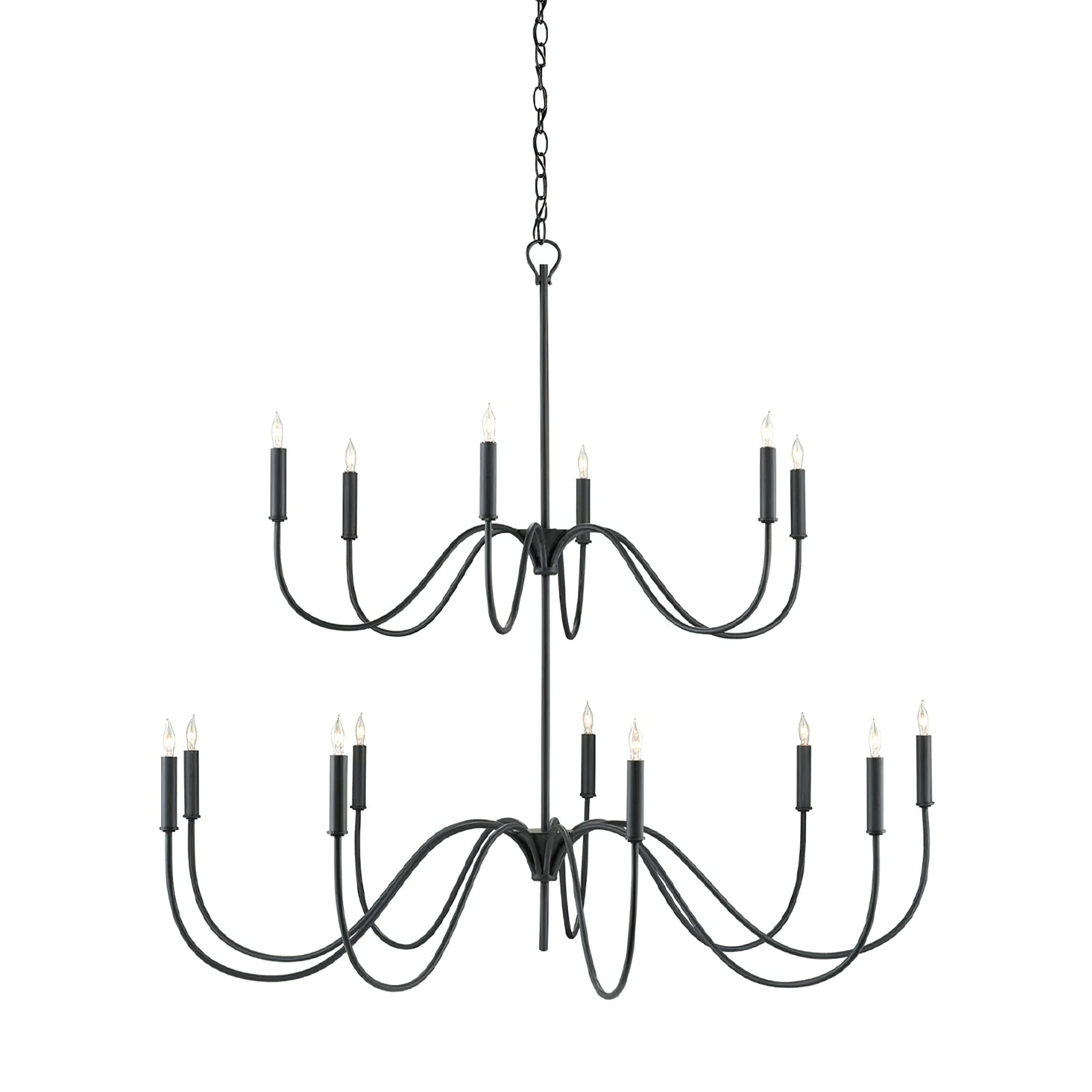 Tirrell Chandelier - Elegant Crystal Ceiling Light Fixture for Dining Room & Living Room | Modern Home Decor Lighting