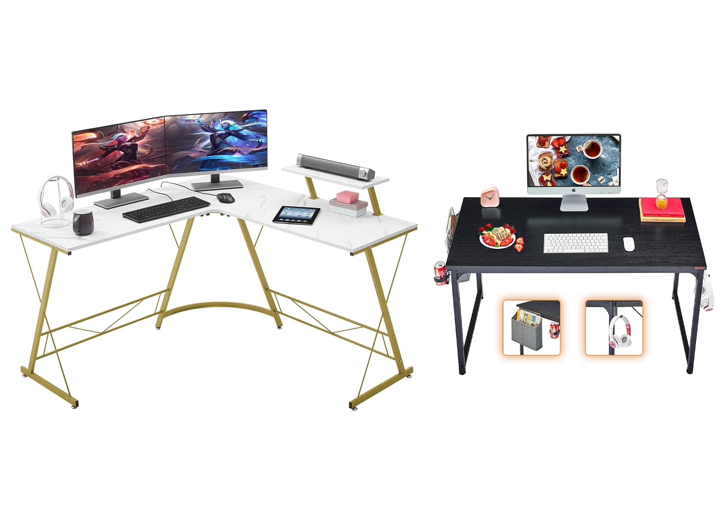 Premium L-Shaped Corner Desk 50.8