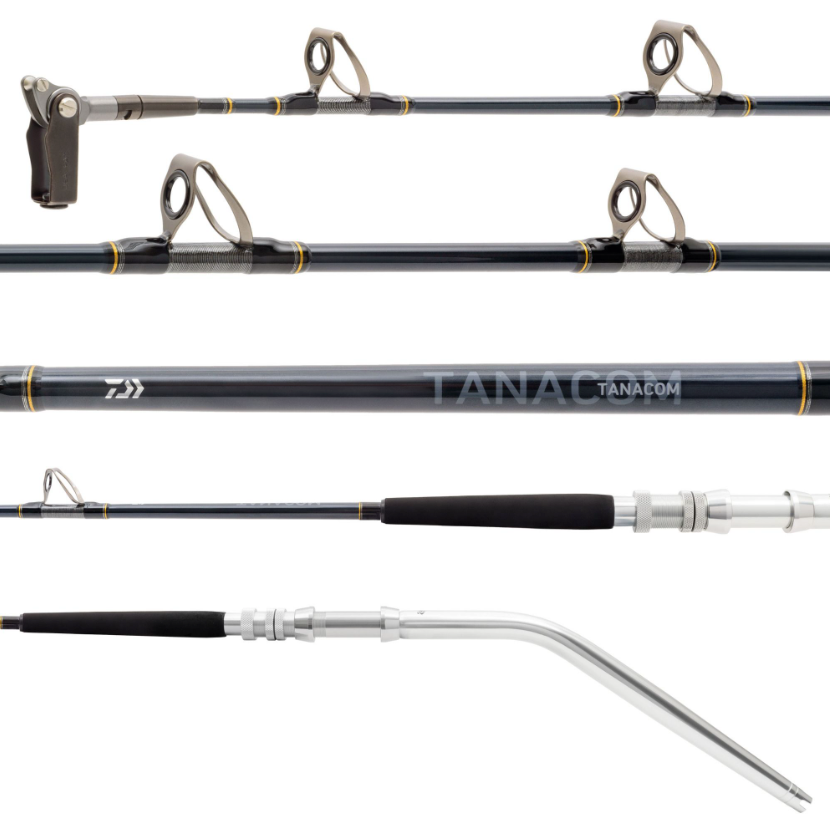 Daiwa TNB66HF DDL Tanacom Dendoh Style Fishing Rod - 6'6 Heavy Fast Action Saltwater Offshore Trolling Rod for Deep Sea Fishing & Big Game Angling