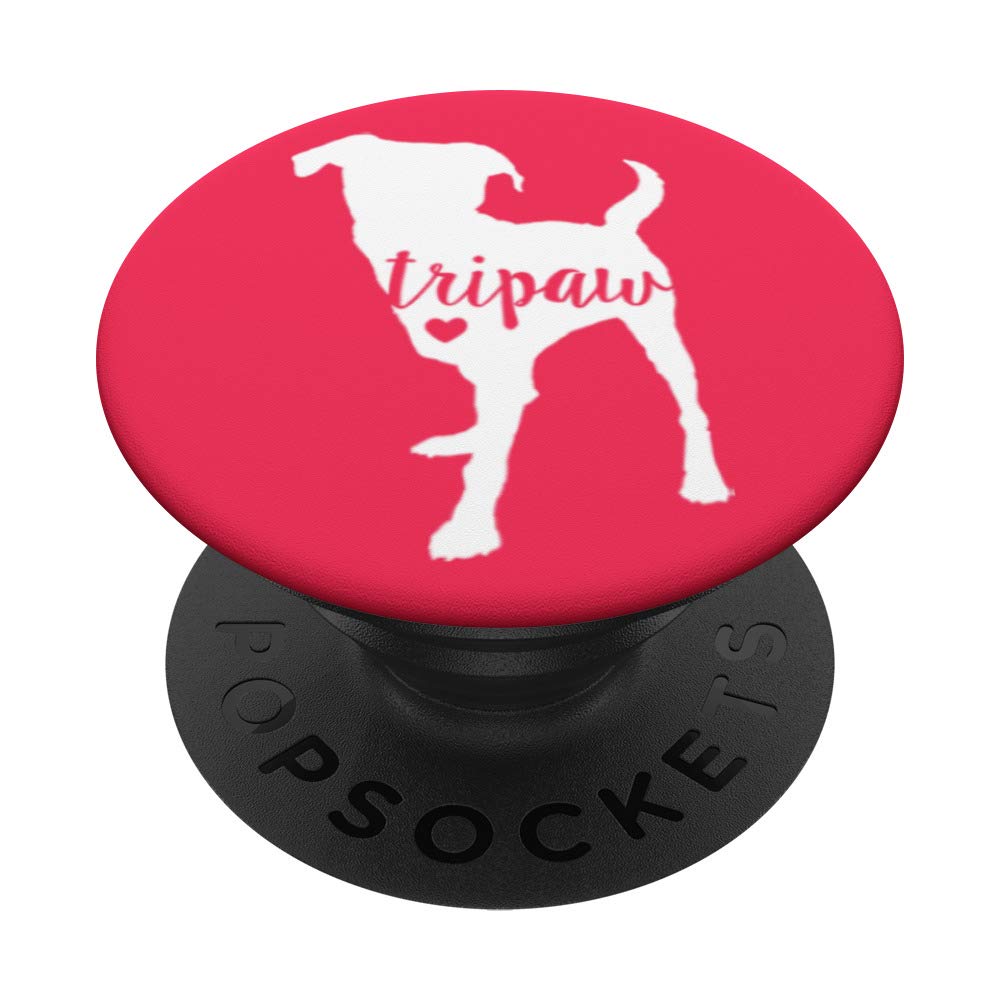 Tripaw Dog PopSockets Grip & Stand for Phones & Tablets - Perfect for Three-Legged Dogs & Tripod Pet Lovers - Ideal for Home, Office & Travel Use
