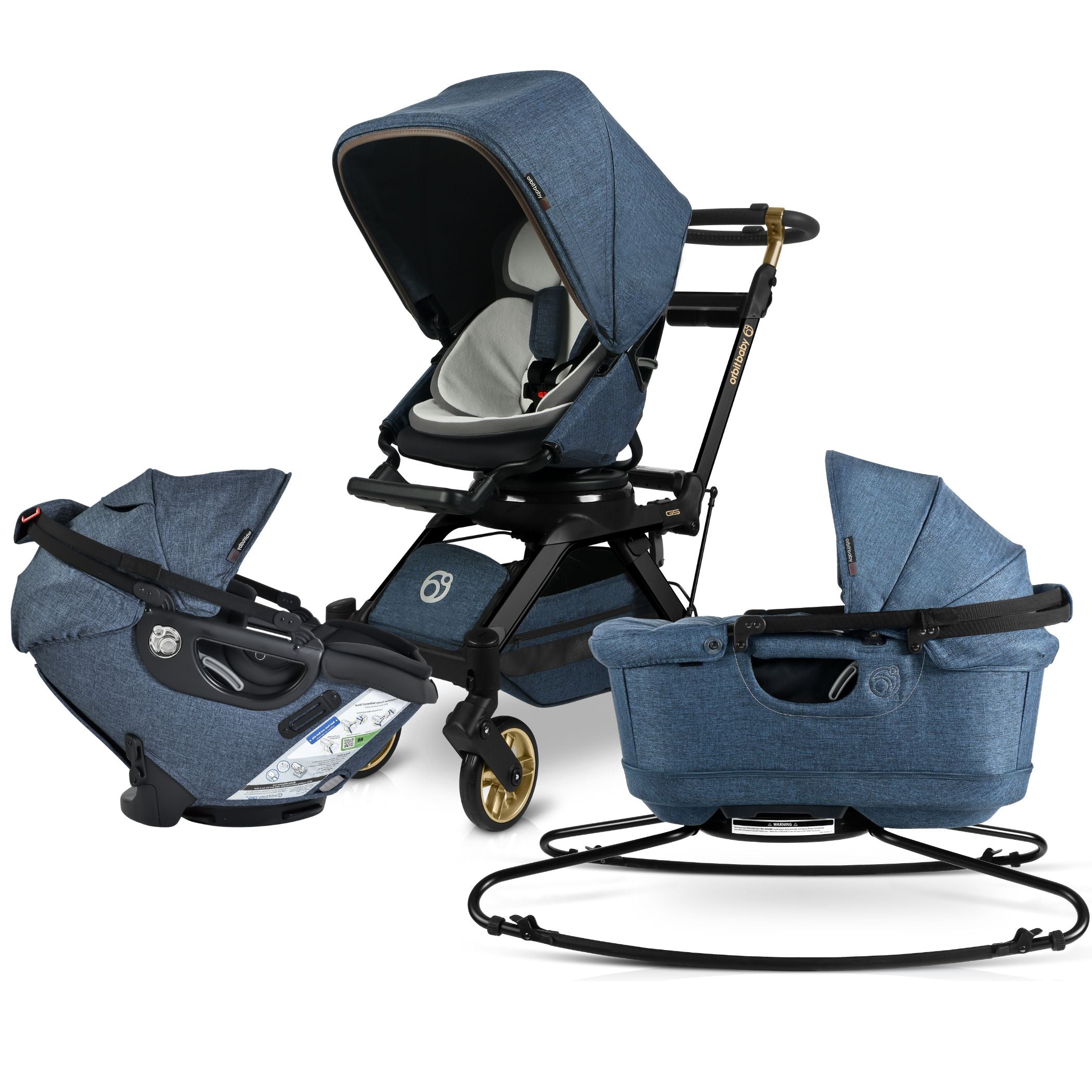 Best Baby Stroller Travel System - Lightweight, Compact & Easy Fold for Strolling, Lounging & Riding - Perfect for Shopping, Travel & Daily Walks