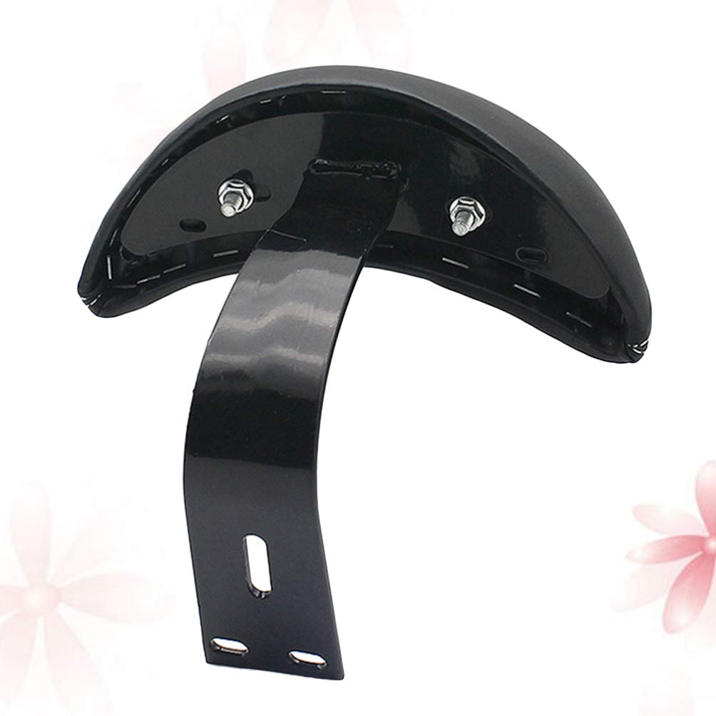 VOSAREA Durable Black E-Bike Backrest & Saddle Cushion - Comfortable Back Support for Electric Bikes - Perfect for Commuting, Leisure Rides & Long-Distance Cycling