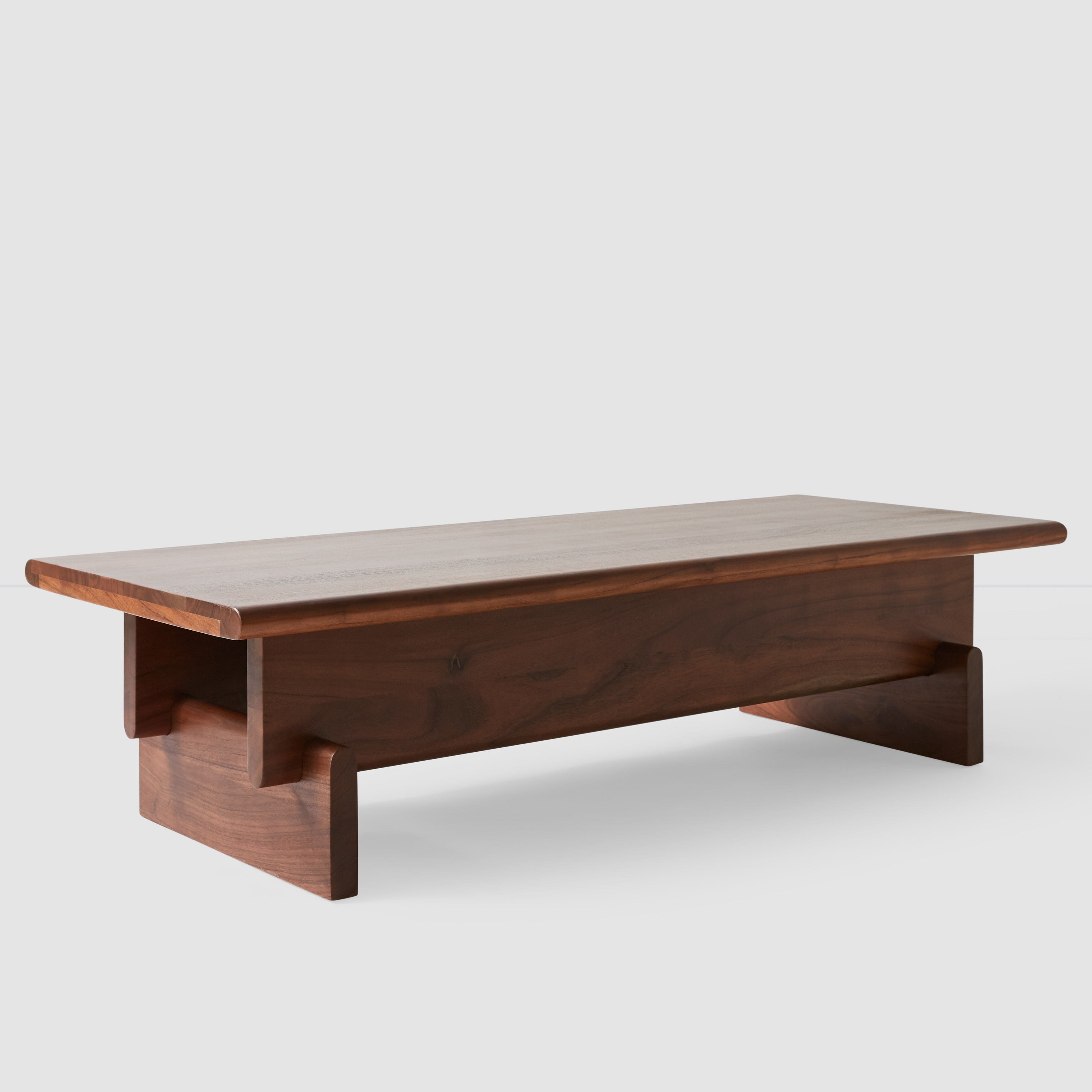 Stylish Nayani Solid Wood Coffee Table for Living Room - Modern Rustic End Table with Storage Shelf - Perfect for Home Decor, Lounge, and Office Use