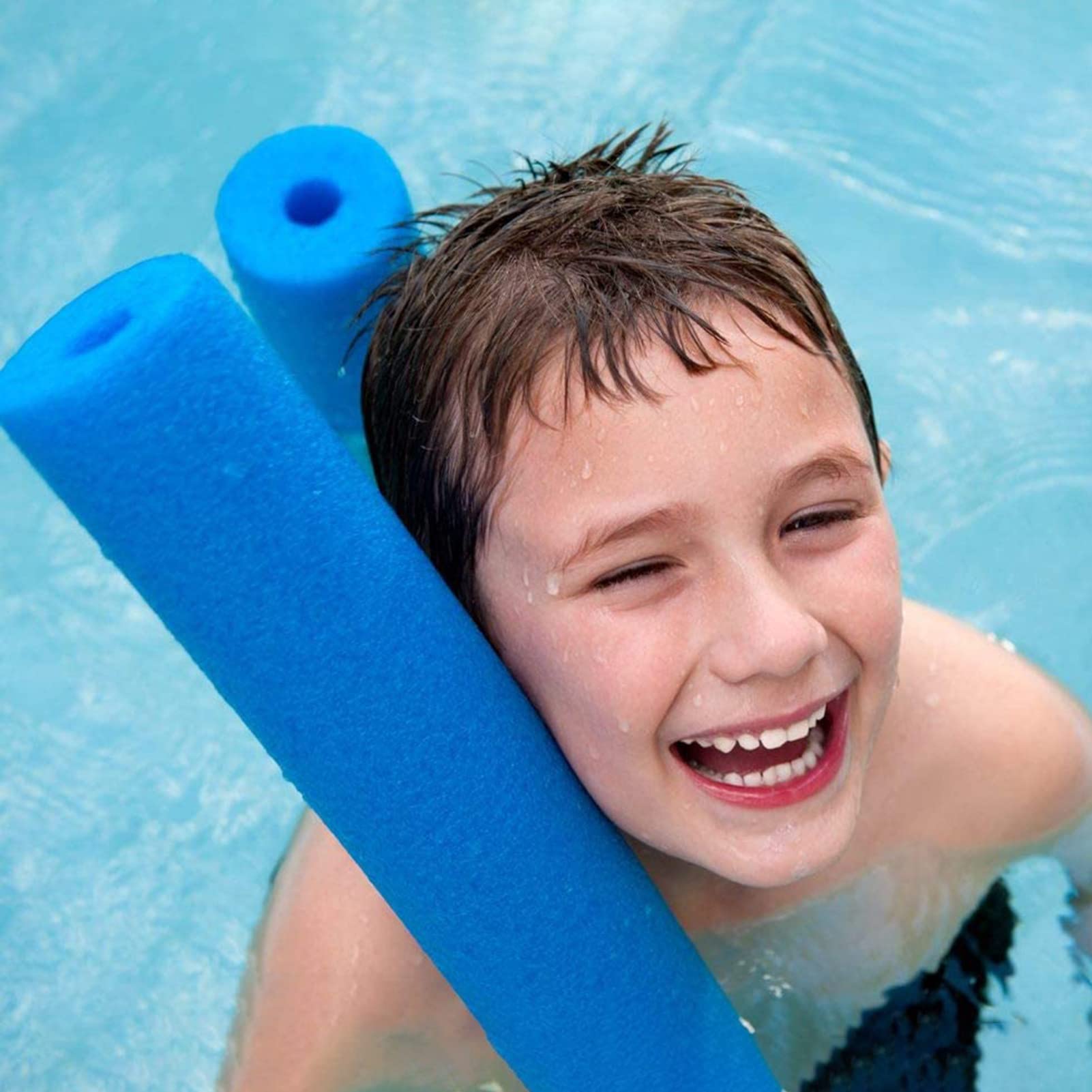 60-Inch Hollow Foam Pool Swim Noodles for Kids & Adults - Floating Water Toys for Swimming, Exercise & Relaxation | Durable Swim Noodles for Pool Parties, Backyard Fun & Water Aerobics