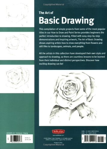 Walter Foster Art Book Collection - Learn to Draw & Paint with Step-by-Step Guides | Perfect for Beginners, Artists & DIY Enthusiasts | Home Studio, Classroom & Gift Use