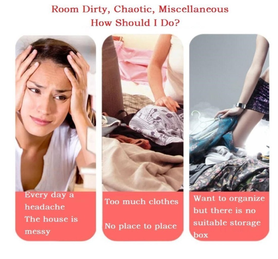 Foldable Non-Woven Fabric Clothes Storage Rack - Portable Wardrobe Organizer for Closet & Home Decor (63