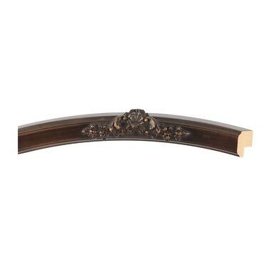 Athena Framed Rectangle Mirror in Rubbed Bronze - Antique Bronze 13x17 Wall Mirror for Living Room, Bedroom & Entryway Decor