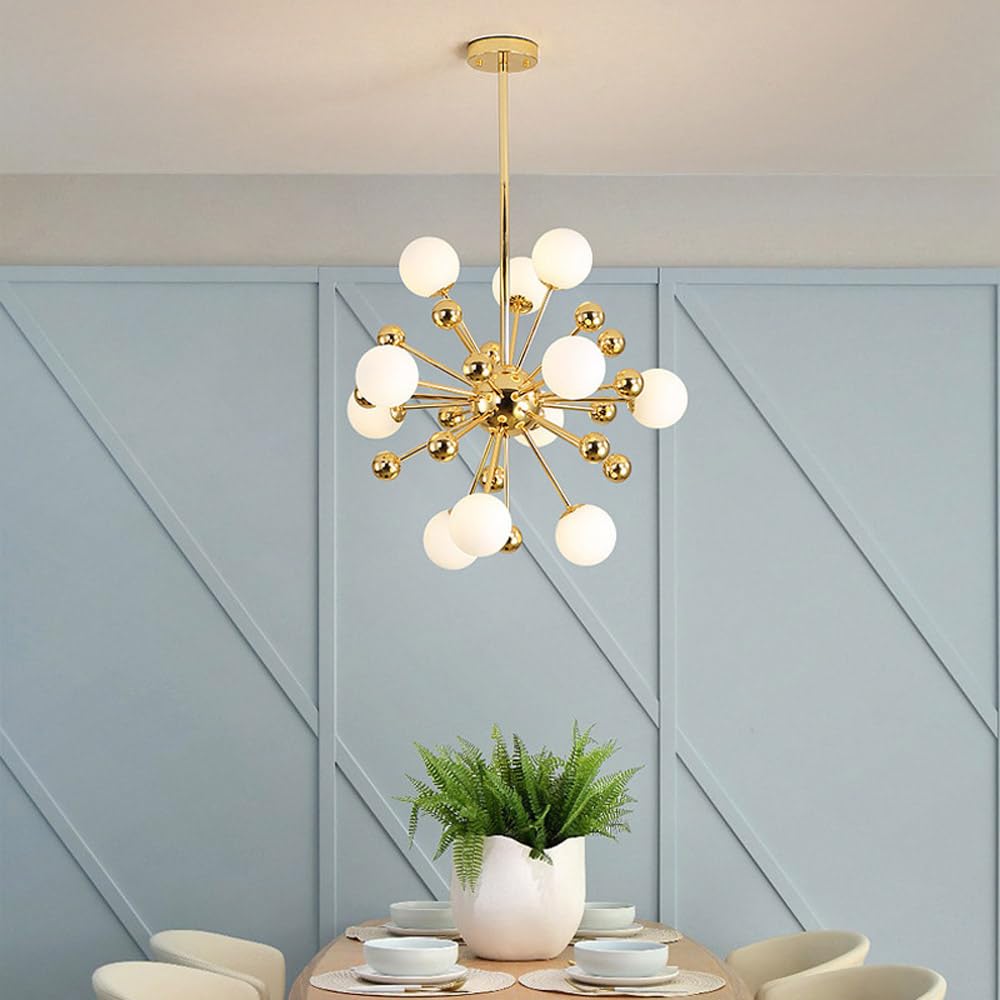 Nordic Dandelion Pendant Light - 11 Heads Luxury Hanging Lamp for Living Room, Bedroom, Restaurant & Home Decor | Perfect for Modern Interior, Dining Areas & Cozy Spaces