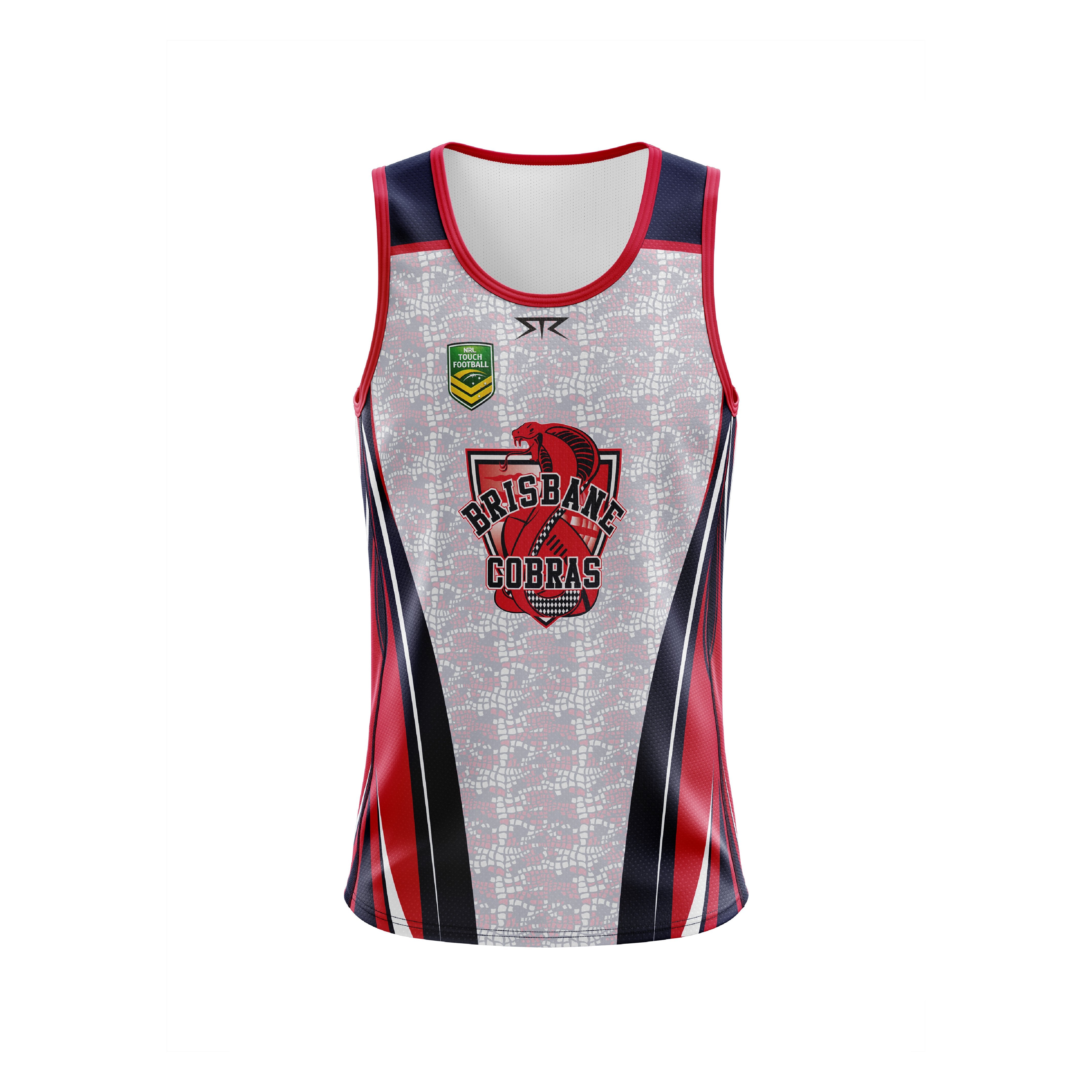Brisbane Cobras Men's Workout Tank Top - Breathable Gym Shirt for Cross Training & Weightlifting - Perfect for Fitness, Running & Athletic Performance