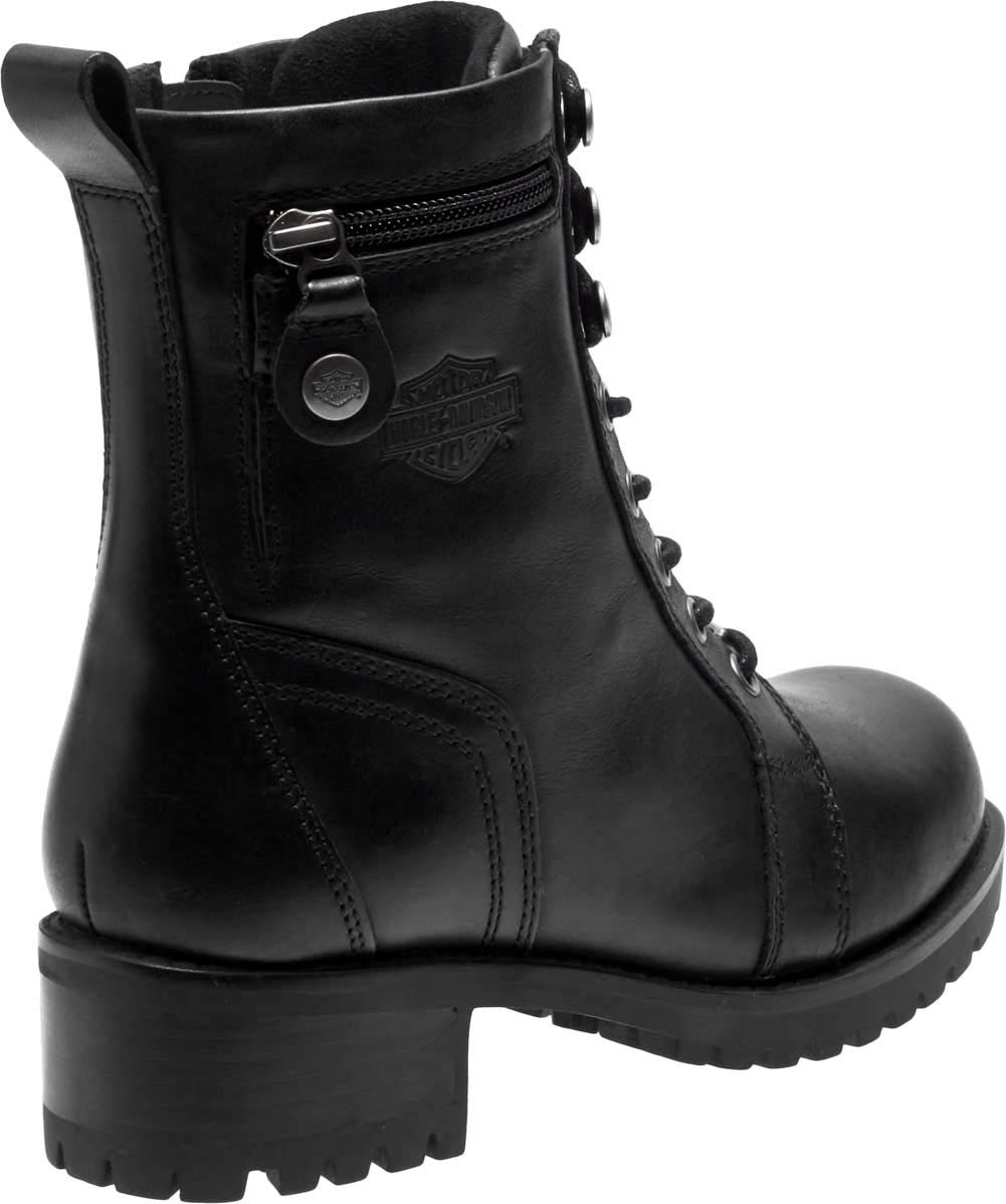 Harley-Davidson Women's Keeler Leather Motorcycle Boots - Stylish & Comfortable Riding Boots for Casual Wear & Outdoor Adventures