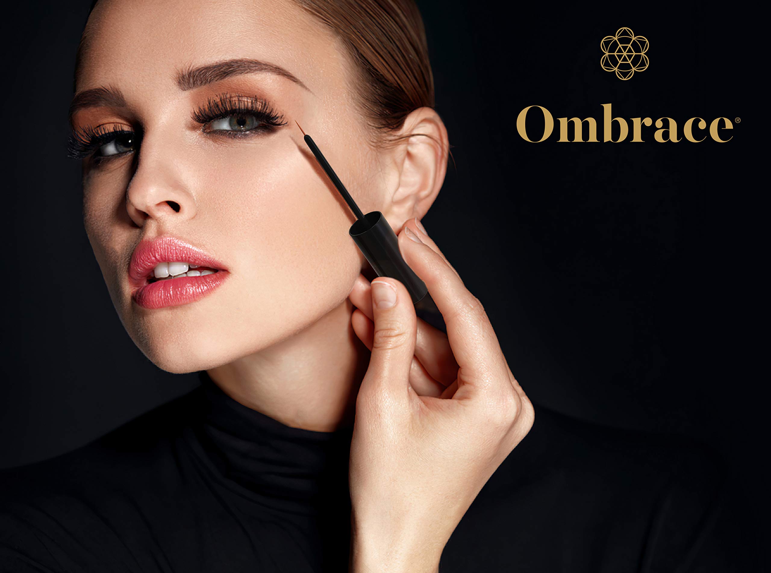 Ombrace Eyelash & Eyebrow Growth Serum - Natural Lash & Brow Enhancer for Longer, Thicker Lashes - Irritation-Free Formula with Bonus 7.5ml - Perfect for Nighttime Use & Special Occasion Makeup Prep
