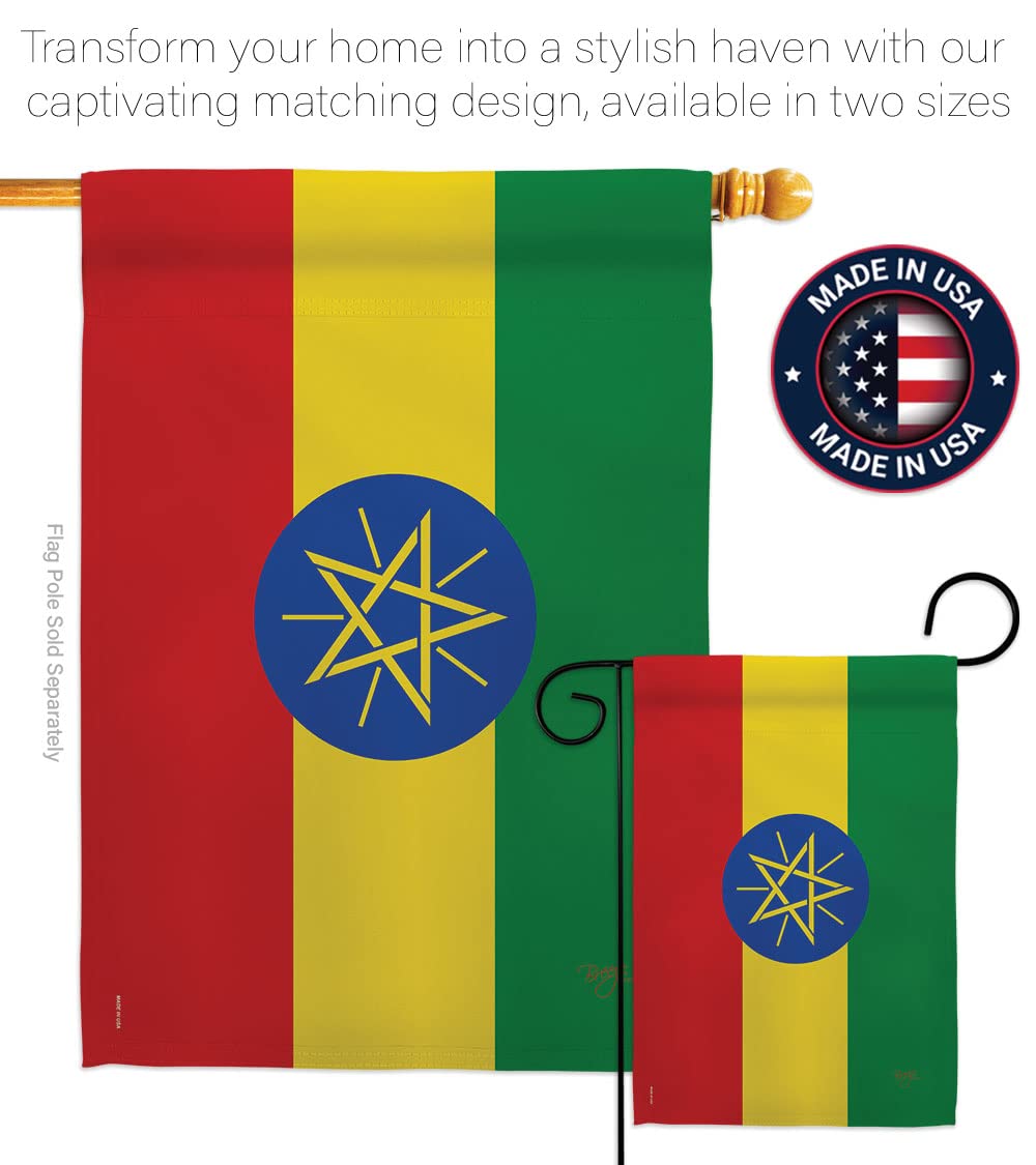 Ethiopia Nationality Decorative Flag 28