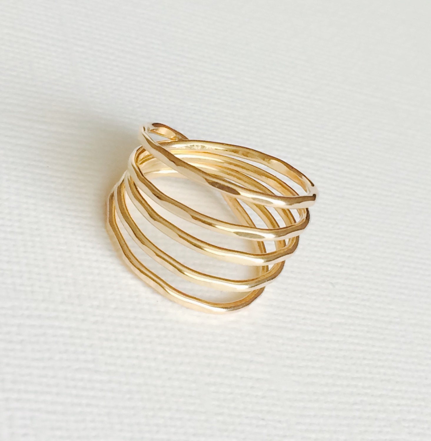 14K Gold Filled Ring THALIA (R124) - Elegant & Durable Jewelry for Women, Perfect for Weddings, Anniversaries & Special Occasions