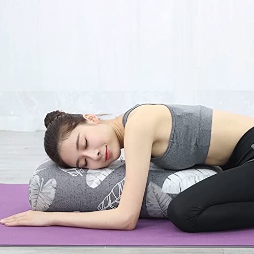 Premium Firm Meditation Yoga Bolster Pillow - High Density Sponge Filled Rectangular Back Support Cushion for Yoga, Meditation & Home Relaxation - Pack of 1 - Perfect for Studios, Gyms & Stress Relief