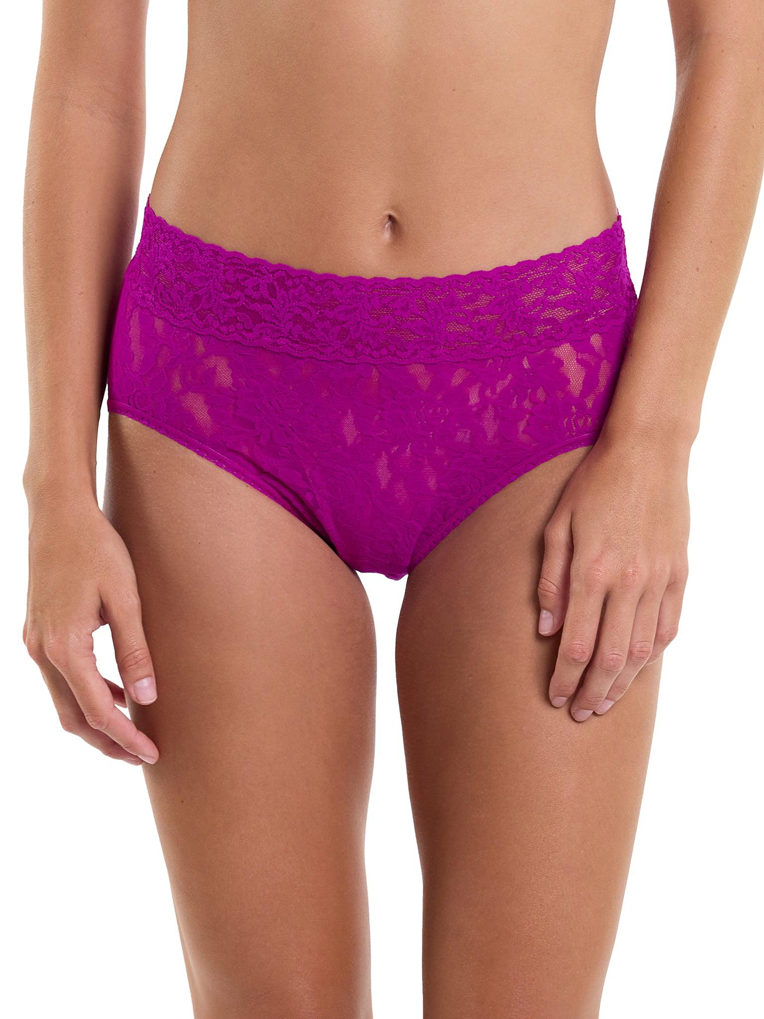 Signature Lace French Brief - Elegant Women's Underwear for Comfort & Style | Perfect for Daily Wear, Special Occasions & Bridal Lingerie