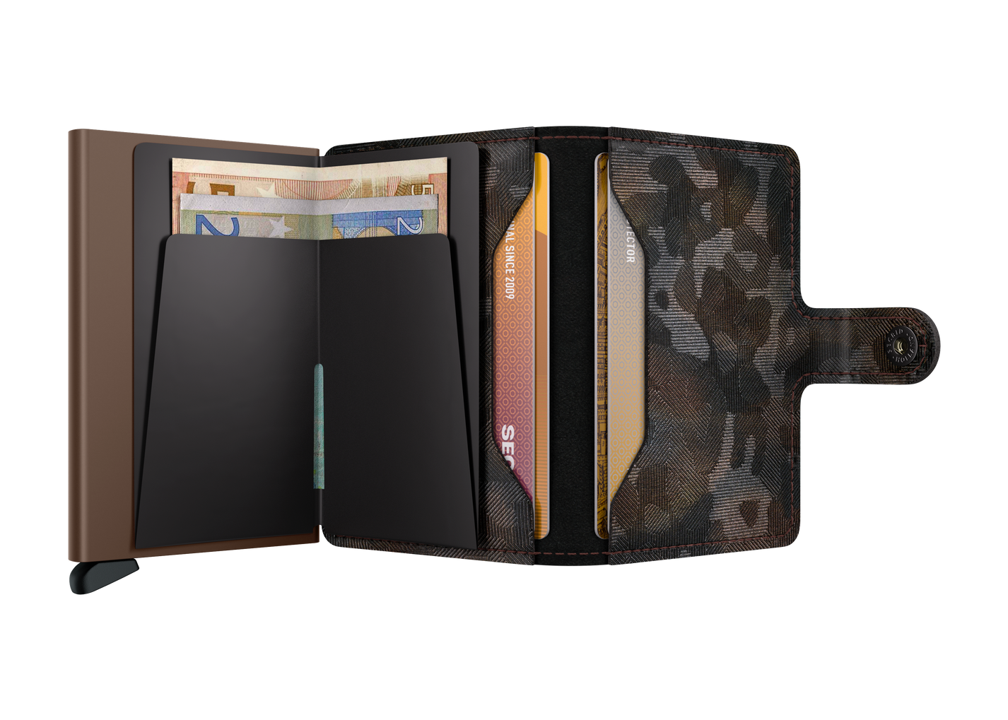 SECRID Mini Wallet Jungle - RFID Blocking Slim Card Holder for Men & Women - Perfect for Travel, Business & Everyday Use