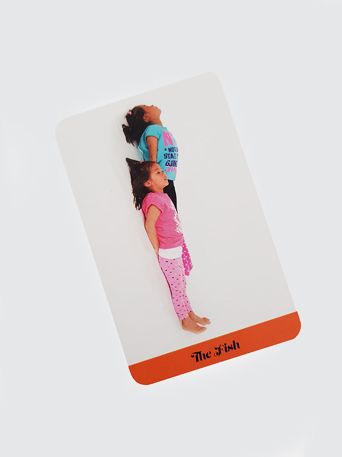 Chiball In Balance Yoga Cards & Poster Set - 50 Illustrated Poses for Home & Studio Practice - Perfect for Beginners & Advanced Yogis