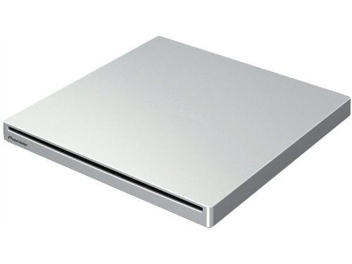 Pioneer Electronics USA BDR-XU03 Slim External Blu-Ray Writer - Portable DVD/CD Burner for Laptop, PC, Mac - Perfect for Home Theater, Office, and Travel Use