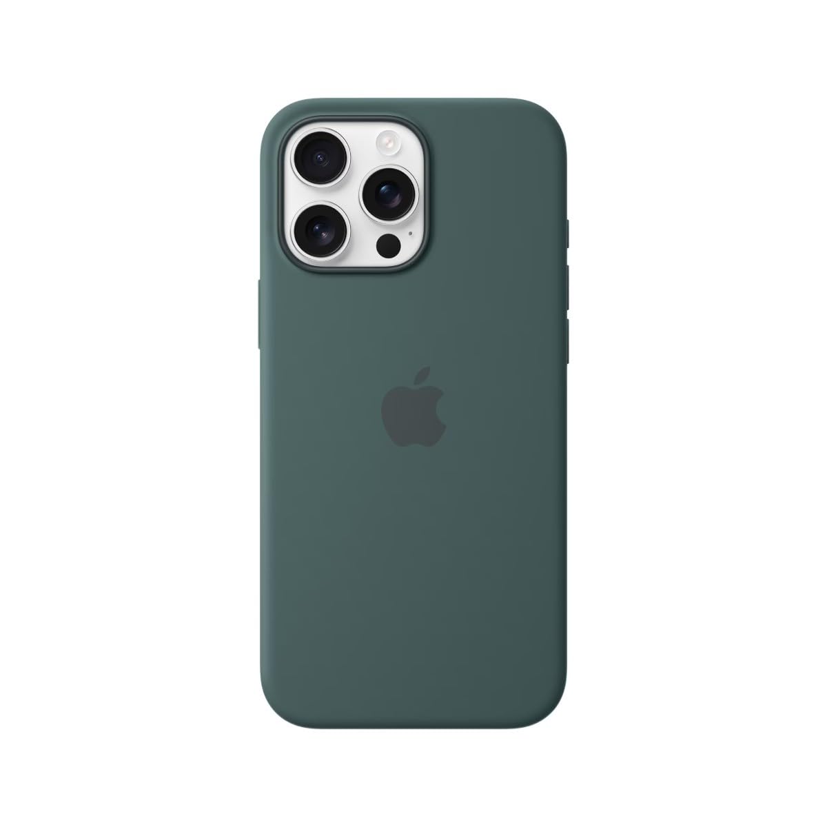 Apple iPhone 16 Pro Max Case with MagSafe - Premium Silicone Protective Cover, Shockproof & Scratch Resistant, Perfect Fit for iPhone 16 Pro Max (6.9 Inch) - Lake Green | Ideal for Daily Use, Travel & Outdoor Activities