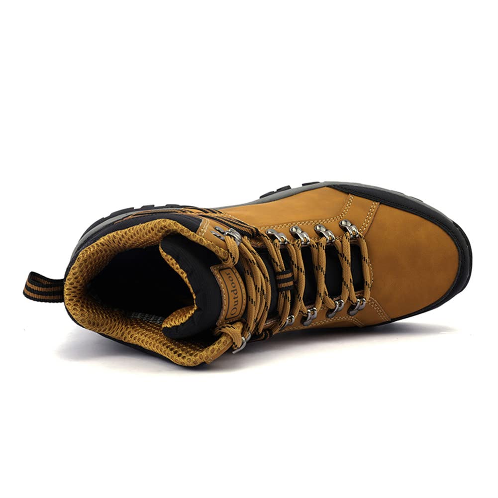 Men's Waterproof Hiking Boots - Lightweight Ankle Boots with Multi-Terrain Lugs, Tough & Sturdy Camouflage Design for Outdoor Work & Adventure | Perfect for Mountain Trekking, Camping & Trail Running