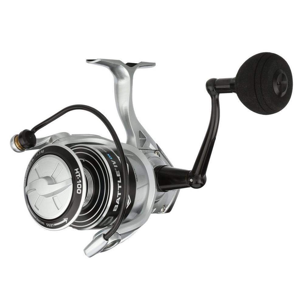 Penn Battle IV DX Spinning Fishing Reel - Saltwater & Freshwater Spinning Reel for Surf, Pier, and Boat Fishing - Lightweight & Durable Fishing Gear for Bass, Trout, and Saltwater Species