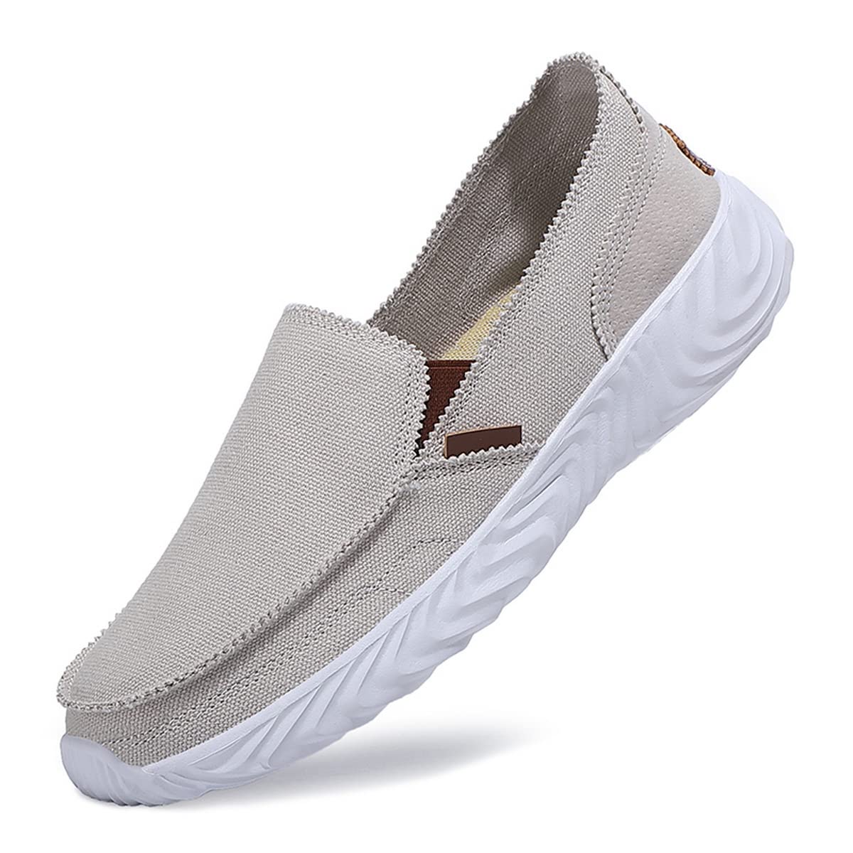 **Men's Slip-On Loafers - Lightweight Comfortable Walking Shoes for Men | Non-Slip Boat Shoes for Outdoor & Casual Wear | Perfect for Travel, Work & Daily Use**