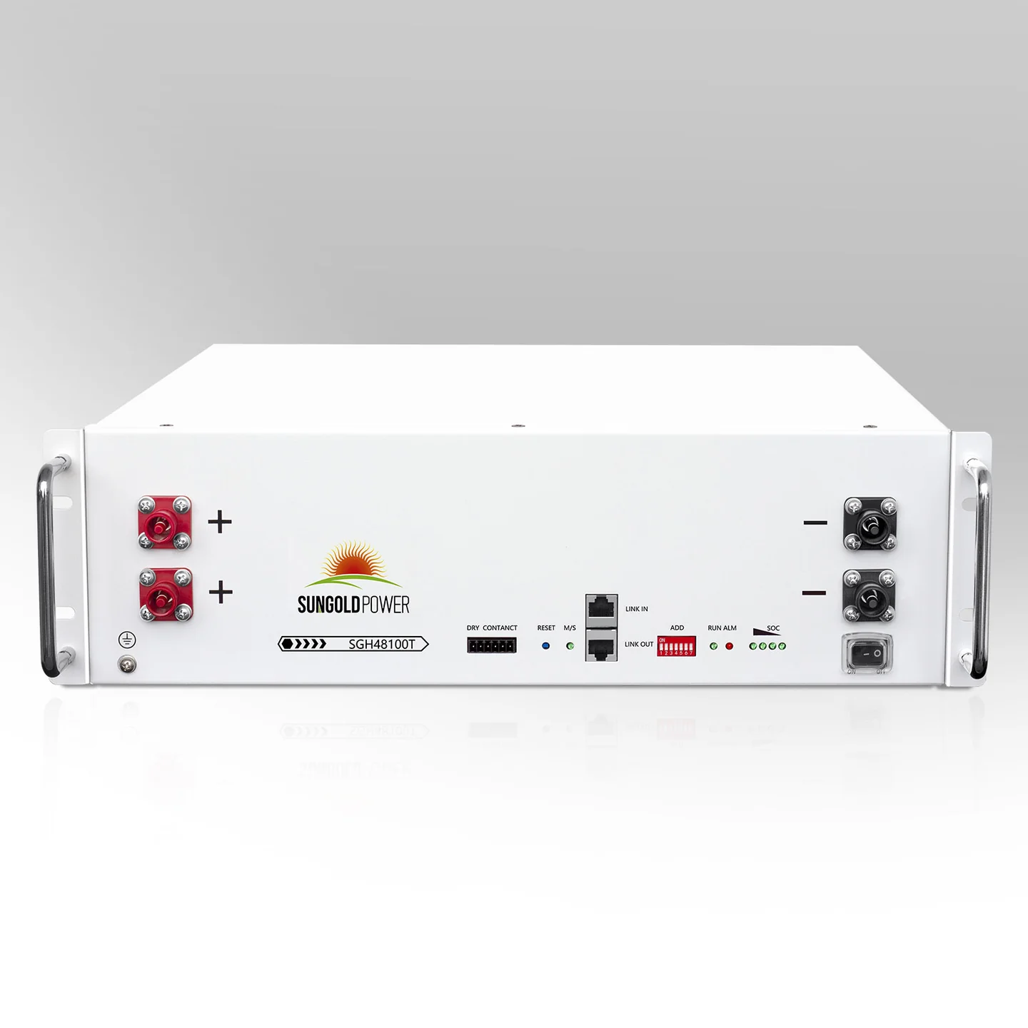 SunGoldPower 48V 100AH Server Rack Lithium Battery with Self-Heating Technology | Reliable Backup Power for Data Centers, Telecom Equipment & Off-Grid Solar Systems