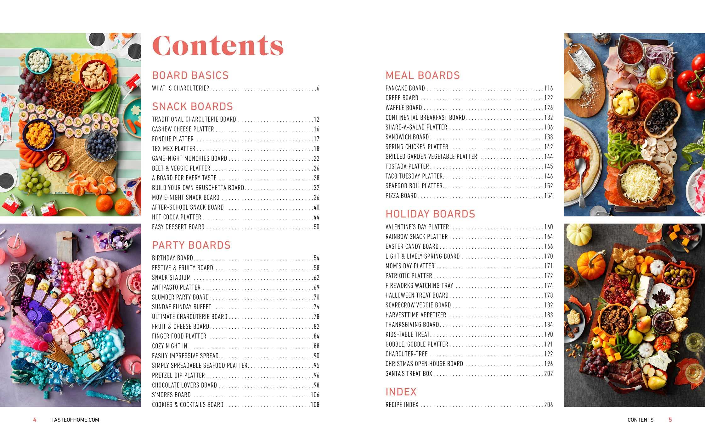 219 Party Perfect Boards, Bites & Beverages for Any Get-together | Taste of Home Entertaining & Potluck Cookbook | Ideal for Holiday Gatherings, Potlucks & Social Events
