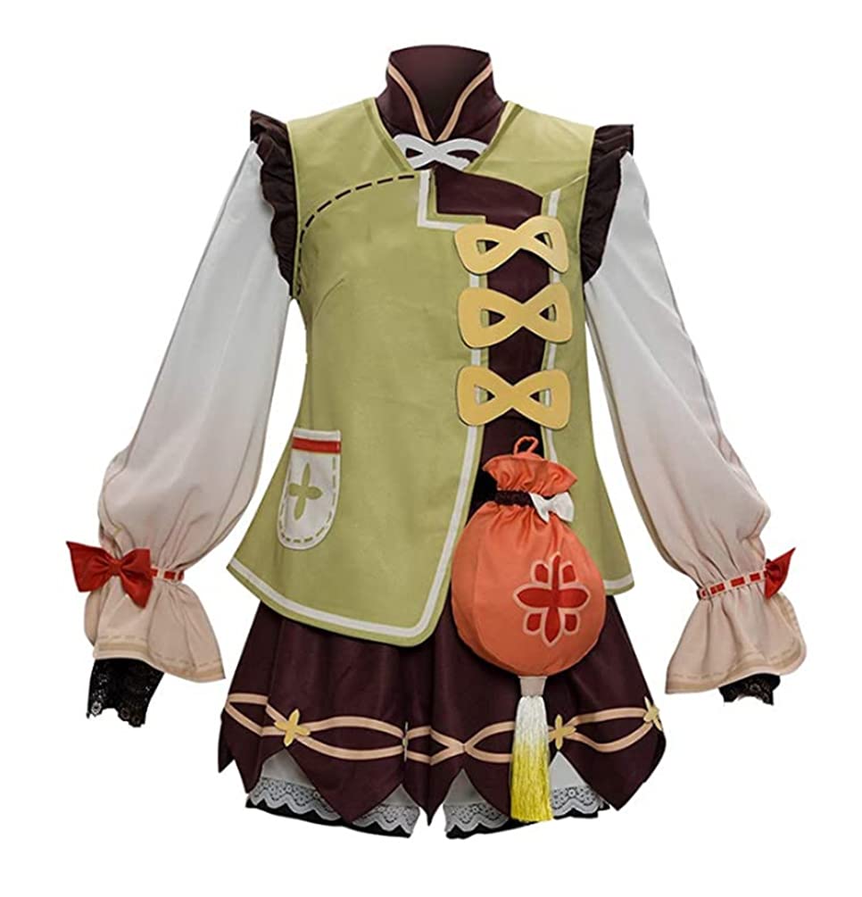 MayMaxPlay Genshin Impact Klee Cosplay Costume Full Set - Cute Anime Character Outfit for Halloween, Conventions & Roleplay | Perfect for Cosplay Events, Themed Parties & Collectors