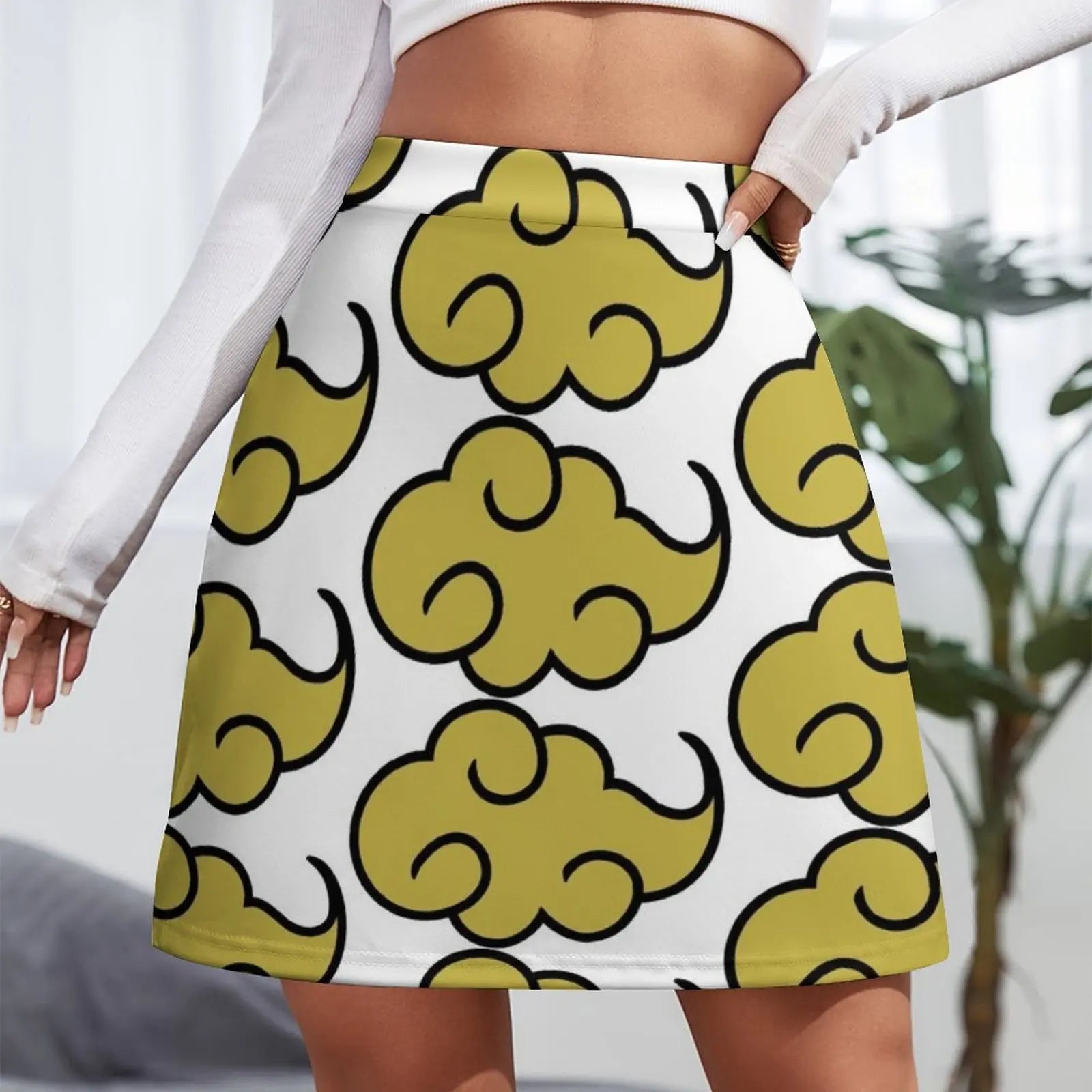 Luxury Women's Flying Nimbus Mini Skirt - High-Quality Summer Skirt for Women, Perfect for Beach Vacations, Parties & Casual Outfits