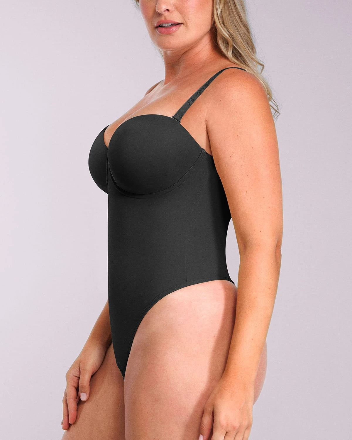 Bare Essentials™ AirSlim® Strapless Thong Bodysuit - Seamless Invisible Shapewear for Women | Perfect for Wedding, Evening Dresses & Special Occasions