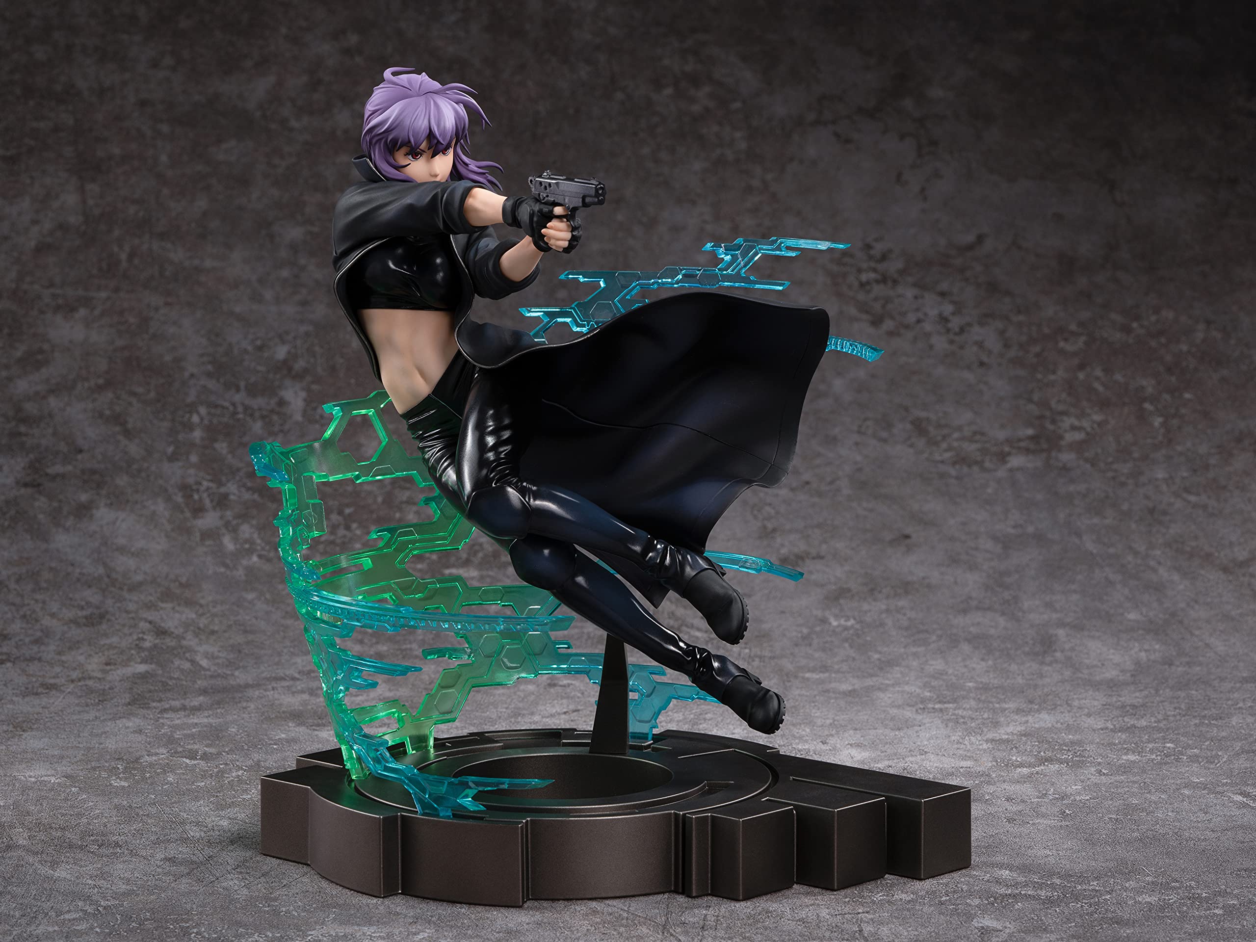 Ghost in The Shell: Stand Alone Complex 2nd GIG - Motoko Kusanagi 1:7 Scale PVC Figure - Anime Collectible for Fans & Display - Perfect for Home, Office, or Gaming Room Decor