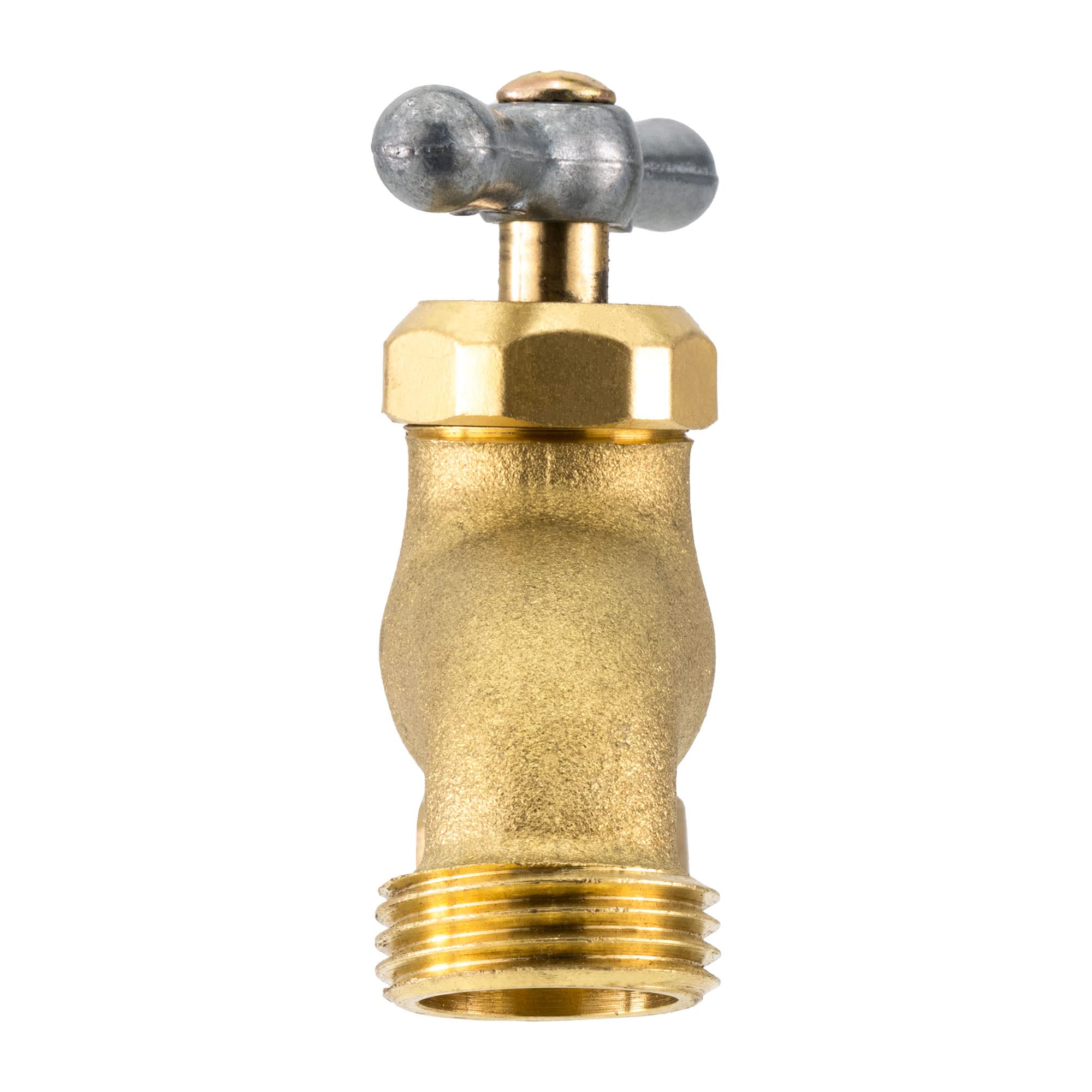 RecPro 90 Degree RV Water Faucet - Brass Outdoor Water Spigot for Camper, Travel Trailer & Motorhome | Connects to Fresh Water Inlet | Perfect for Outdoor Washing, Drinking & Camping Needs