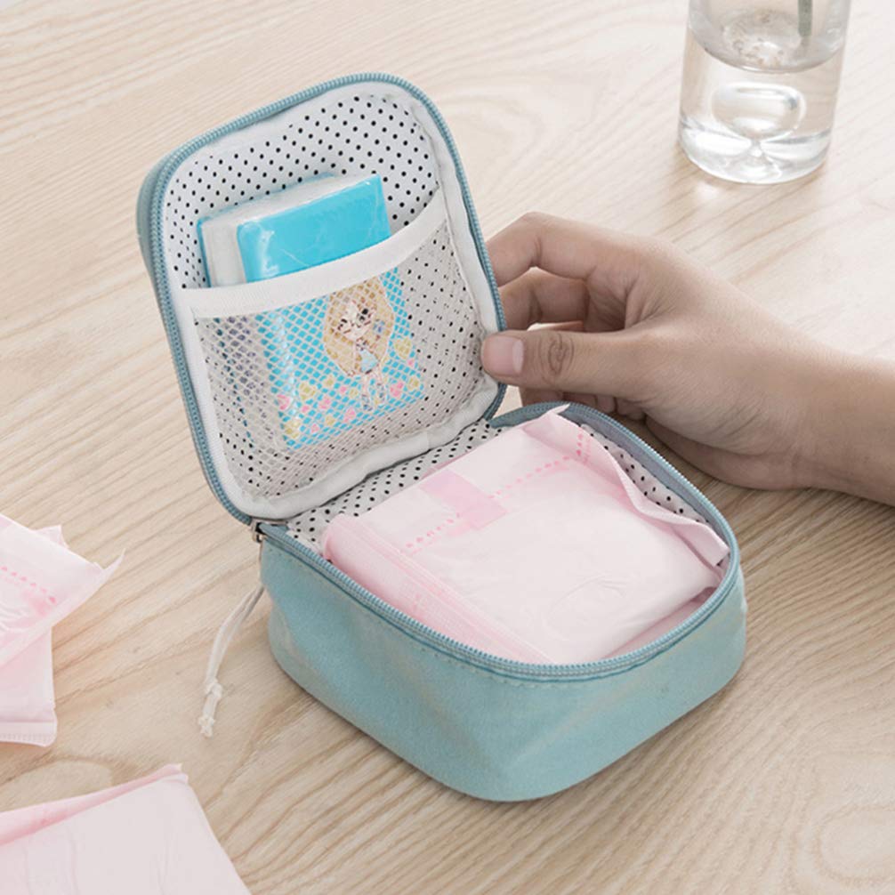 Healifty 4-Piece Waterproof Travel Cosmetic Organizer Set - Small Makeup Bags for Jewelry, Lipstick, Electronics - Perfect for Women & Girls Travel Accessories | Ideal for Vacation, Gym, Daily Use & On-the-Go Organization
