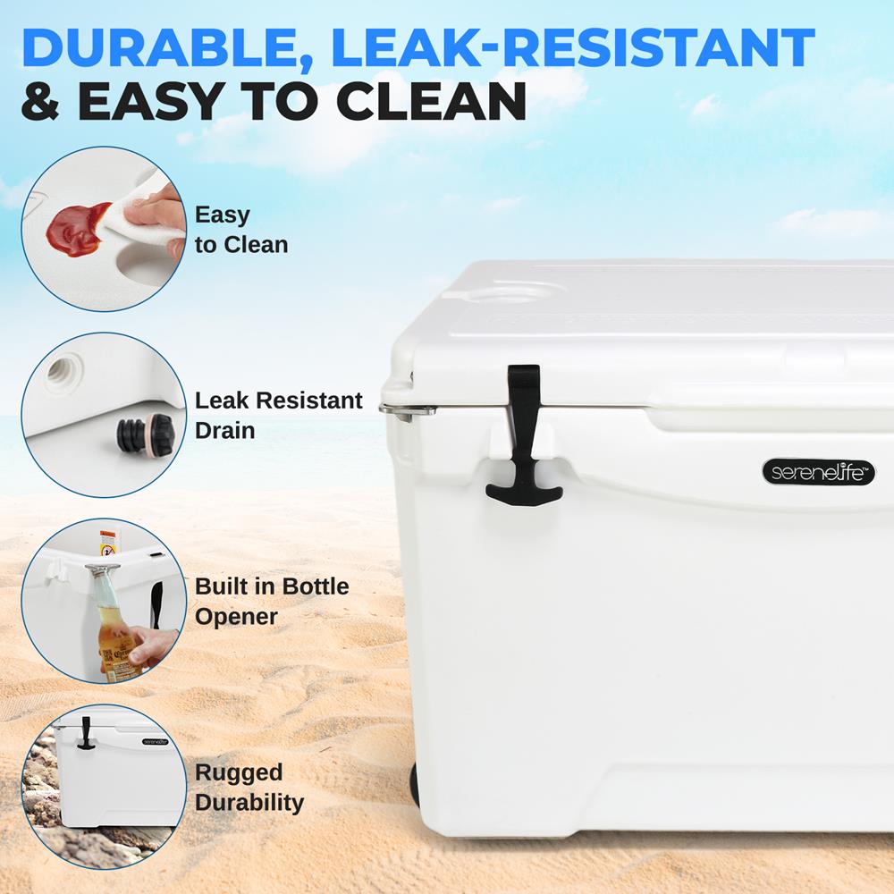 Portable Cooler Box - Insulated Lunch Bag for Picnics, Camping & Beach Trips | Leakproof & Lightweight | Perfect for Food, Drinks & Outdoor Adventures