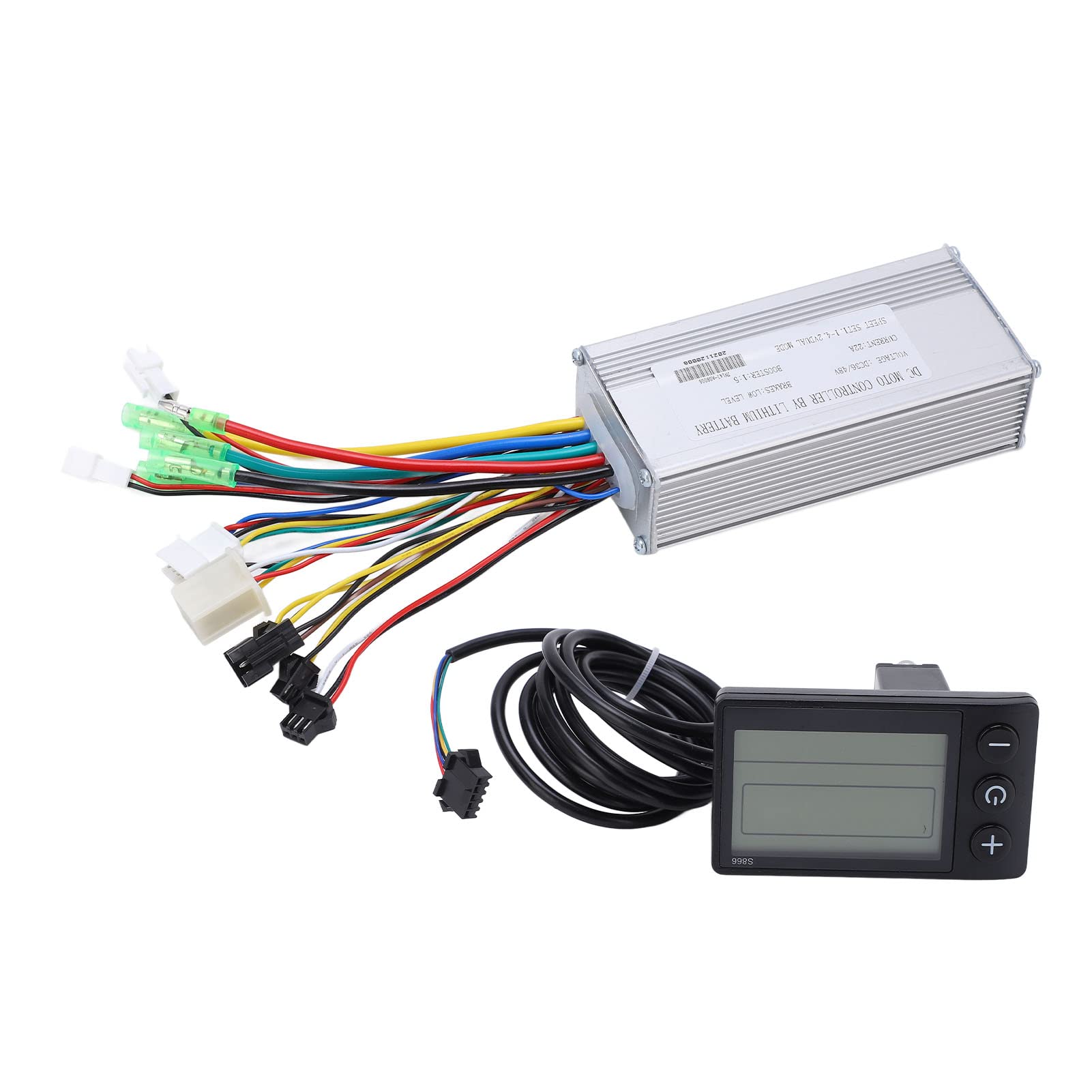 Kadimendium Electric Bike Conversion Kit - Waterproof & Durable E-Bike Controller with LCD Display | High Heat Dissipation for Electric Scooters & Bikes | Perfect for Commuting & Outdoor Adventures