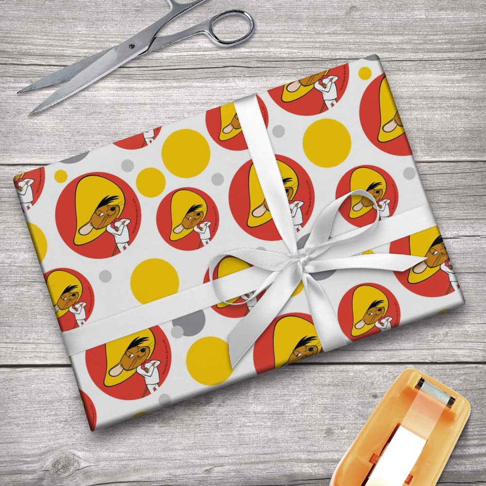 Looney Tunes Speedy Gonzales Gift Wrap Paper Roll - 15